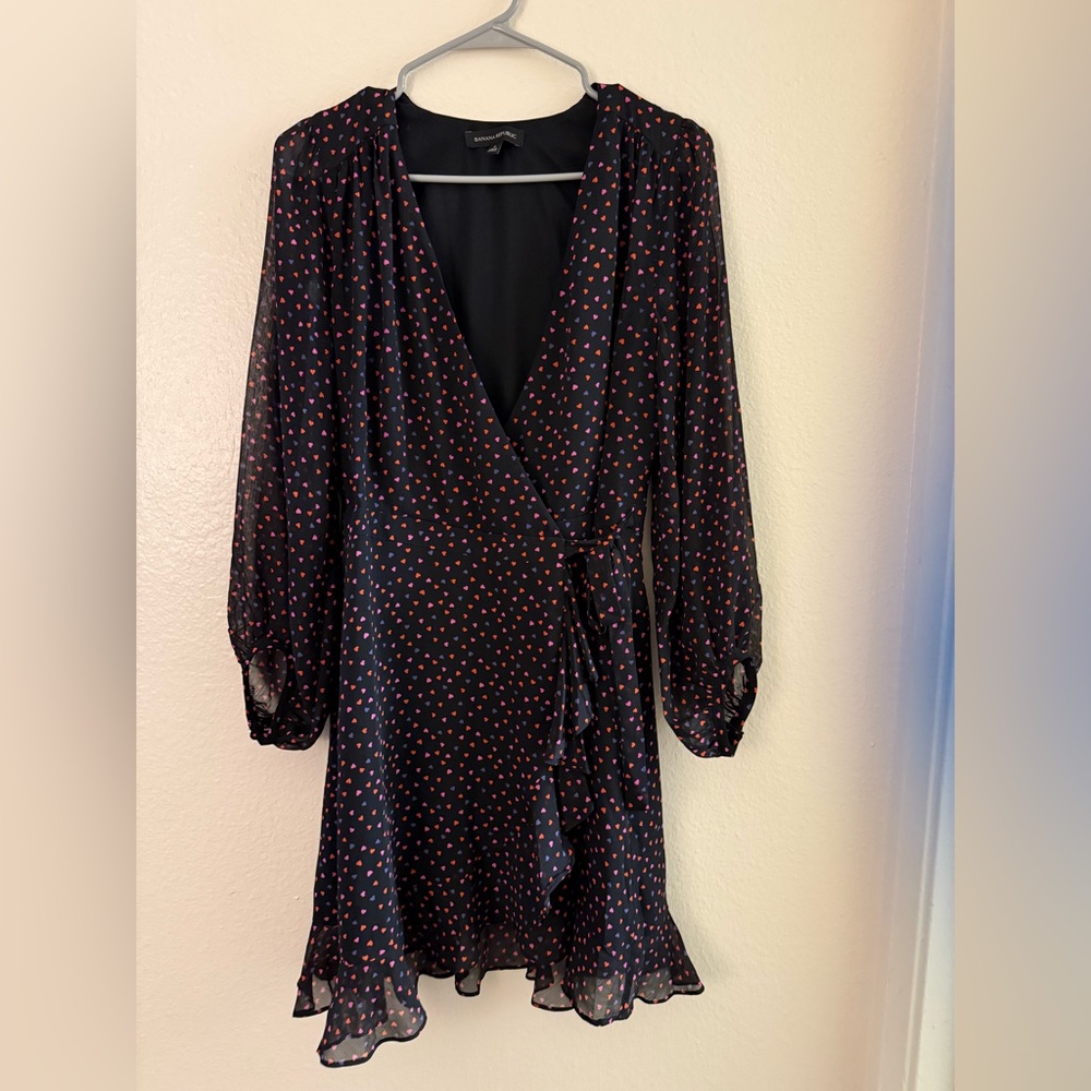 Banana republic Tri Color Heart Dress